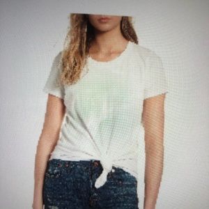 Madewell Knot Front Tee